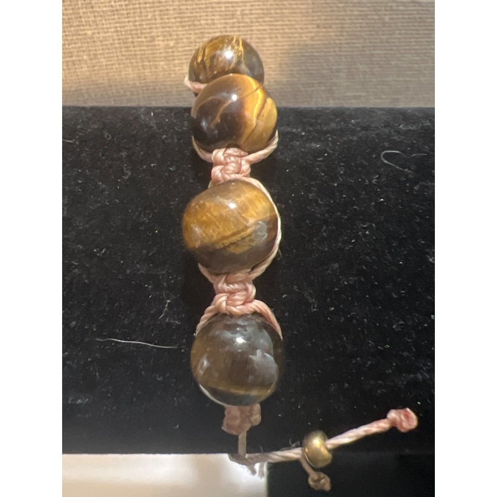 Tiger Eye Bracelet -- 8"